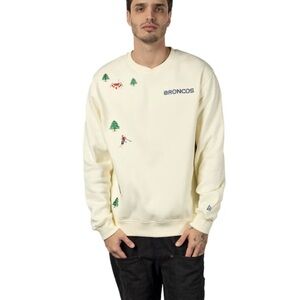 New Era NFL Team Apparel Denver Broncos Ski Crewneck Sweater